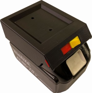 Uchwyt akumulatora Makita 18v ze wskaźnikiem